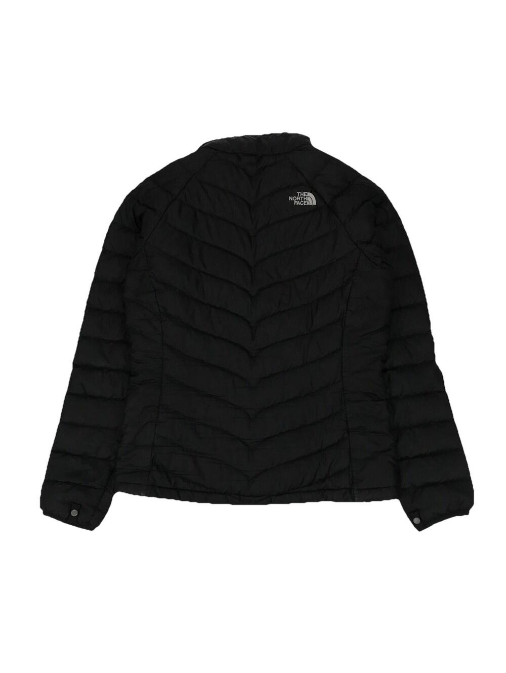 The North Face 550 Puffer Jacket Women Small S Black Goose Down Full Zip Vintage - Picture 3 of 5